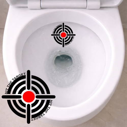 Funny bathroom toilet stickers - funny,