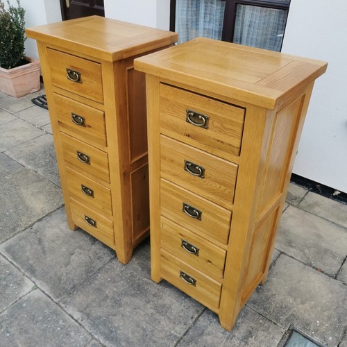 Pair oak furnitureland - of,