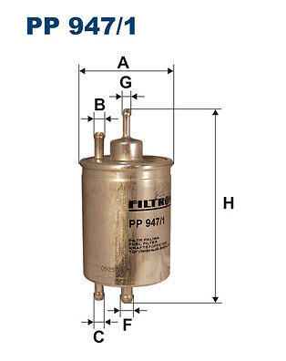 Fuel filter filtron 947 1 - filtron, 947/1