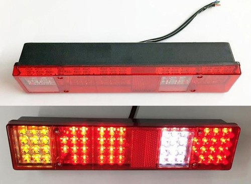 Tail rear lights led - rear, 12v