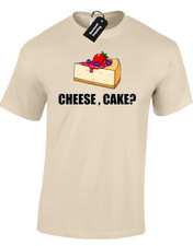 CHEESECAKE MENS T SHIRT TEE FUNNY PETER COMEDY JOKE KAY COOL GIFT DESIGN