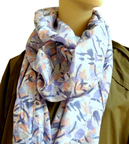 Patra silk scarf wrap shawl - silk,