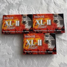  MAXELL XL-II 90 MINUTE BLANK