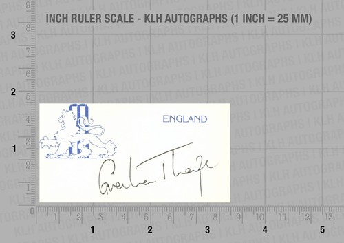 Graham thorpe hand signed - graham,