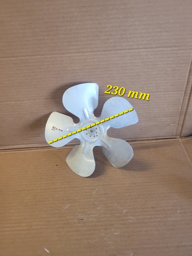 Fan motor blade pitch - blade, 28°