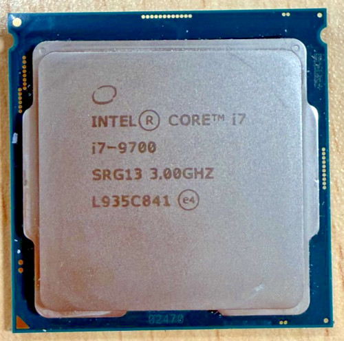 Intel core i7 9700 - intel®, core™