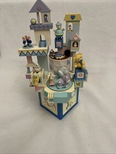 Vintage Enesco 1988 Toyland action musical box- Brahms Lullaby