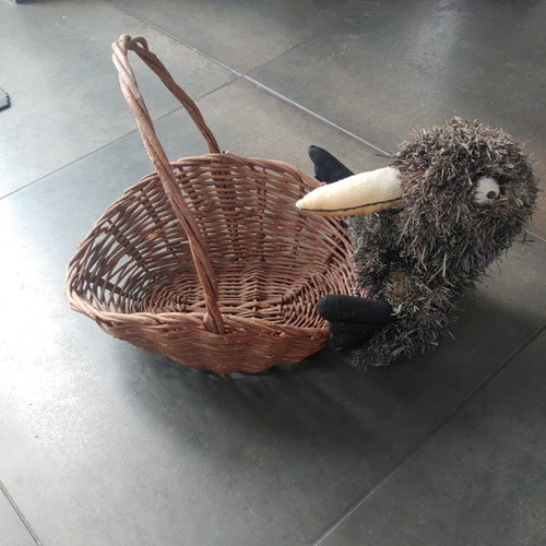 Stone the crows basket - stone,