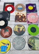 7" Vinyl Records Joblot x 12 Picture Disc, Coloured Vinyl, Black Vinyl