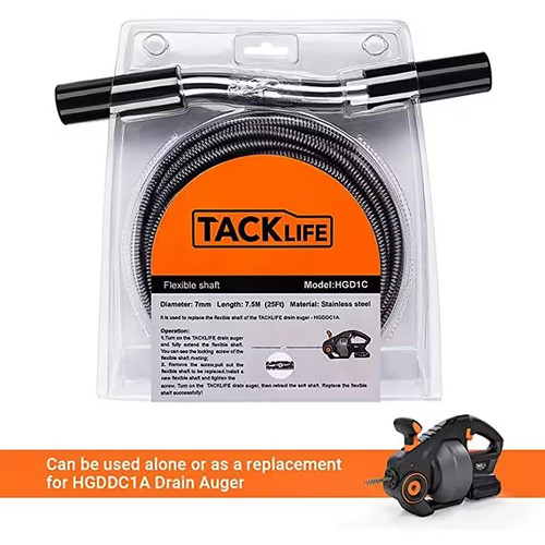 Drain snake tacklife - tacklife,