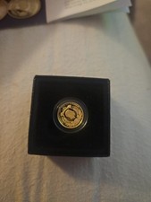 2022 King George VI Tribute Gold Quarter Sovereign Coin