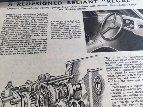 Reliant regal iii - mk,