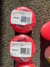 4x 80mm 85A Red Seba Luminous LED Light Up Inline Skate Wheels 1 Sealed Pack