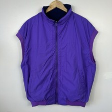 Musto Snugs Vest Filet Jacket, Fleece Lined Polartec, Purple, Size Mens Large XL