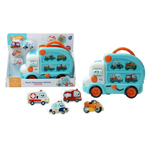 Car carrier shape sorter - car,