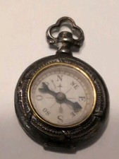 Antique Compass Watch Fob