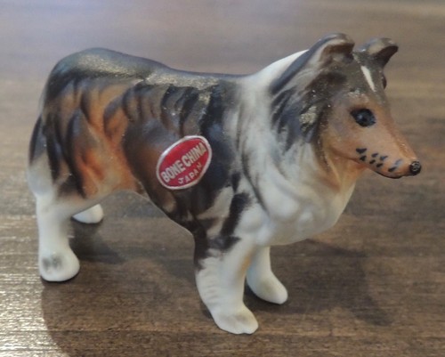 Vintage miniature collie dog - vintage,