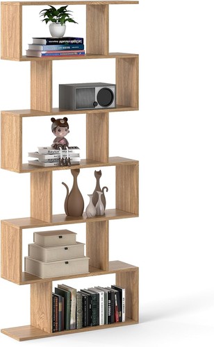 Shaped bookcase tier - s,