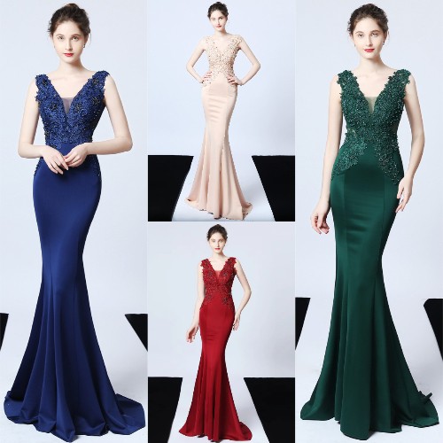 Evening gown wedding - gown,