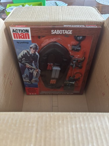 Palitoy action man - action, sabotage