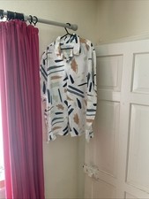 Mens Primark Shirt XXXL White Short Sleeve See Description