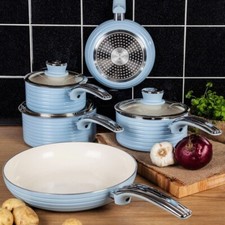 Swan Retro 5 Piece Pan Set