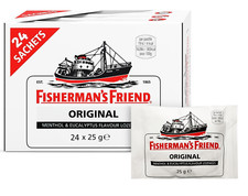 Fisherman's Friend Original Extra Strong Menthol Eucalyptus Lozenges x 24 box