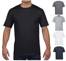 Mens CZ Plain T shirt Cotton