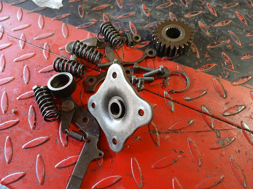 Honda cb550 clutch actuation - honda, cb550/4
