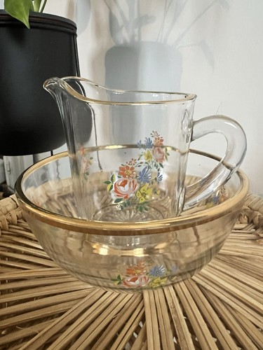 Vintage glass milk - vintage,
