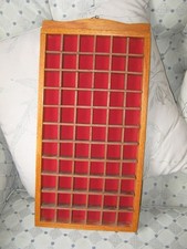 Vintage wooden thimble - wooden, display