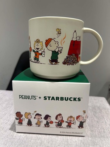 Starbucks peanuts snoopy - peanuts,