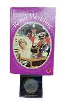 The Royal Wedding Prince Charles & Lady Diana Spencer Memorabilia Coin & Book 