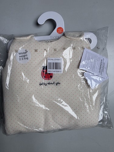 Tog ladybird embroidered - 2.5,