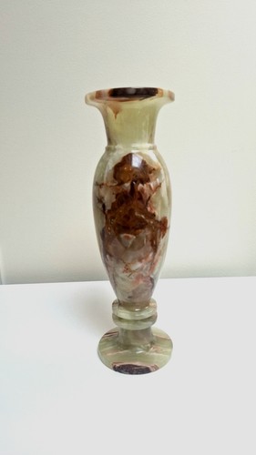 Onyx marble vase cream amber - onyx,