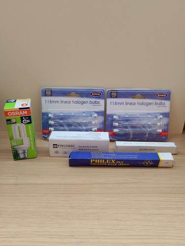 Selection halogen bulbs - selection,