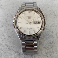 1988 Seiko 5 Automatic Day/Date 7009-8150 Vintage Watch - Booklet - Need Service