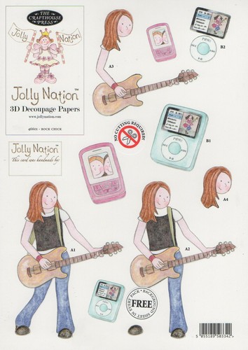 Jolly nation die cut - nation,