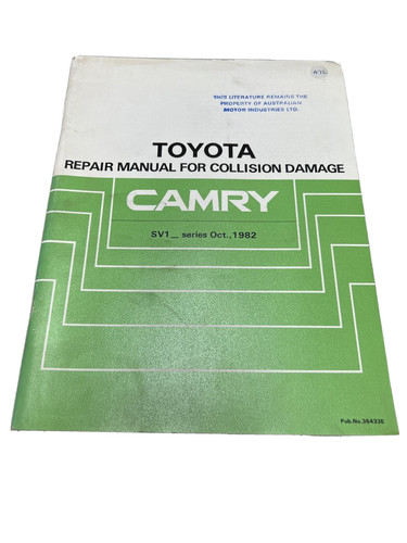 Toyota repair manual collision - toyota,