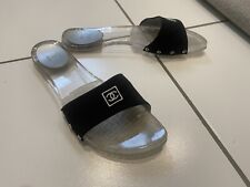 Chanel Lady's Sandals Flip Flops Sliders Sz Eur 40/UK 6-7 Boxed