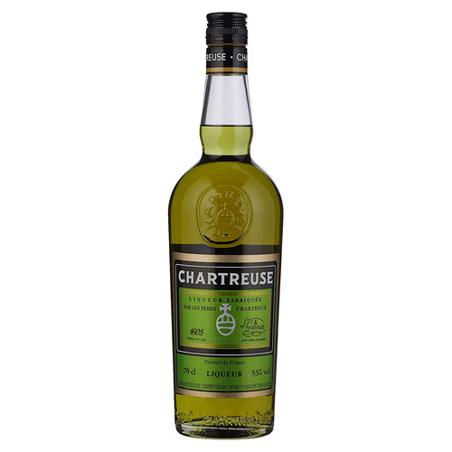 Chartreuse green liqueur - chartreuse,