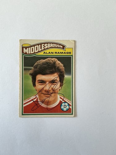 Alan ramage middlesbrough - alan,