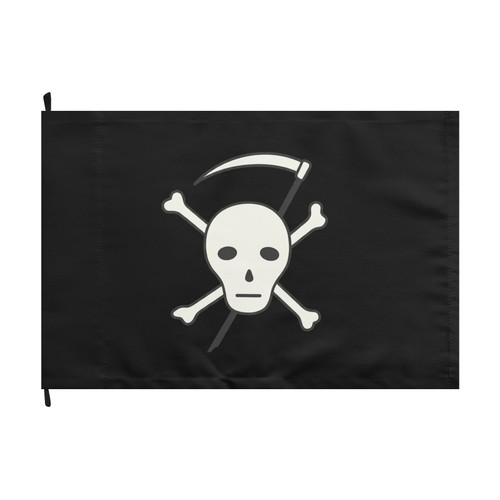 Skull and crossbones - and,