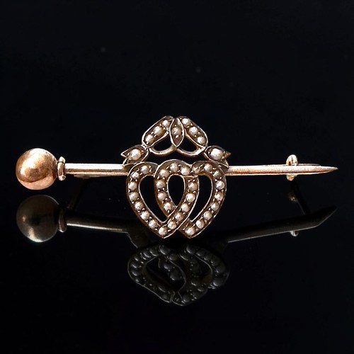 Antique victorian rose - 9k, gold