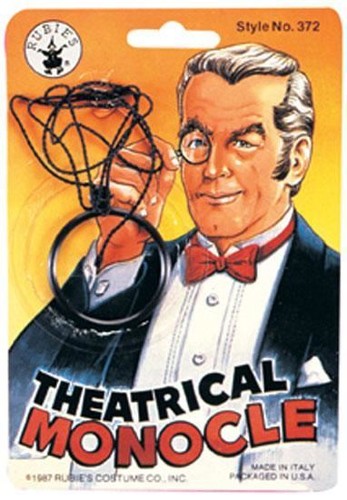 Theatrical monocle - theatrical,
