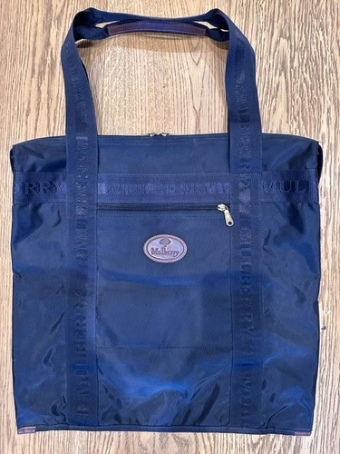 Vintage black nylon mulberry - black,