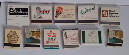Matchbooks usa x11 - usa, 60s/70s