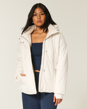 HOLLISTER Beautiful White Faux