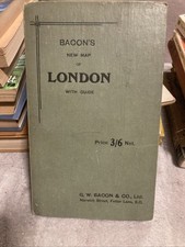 Bacon's Large-Print Map of
