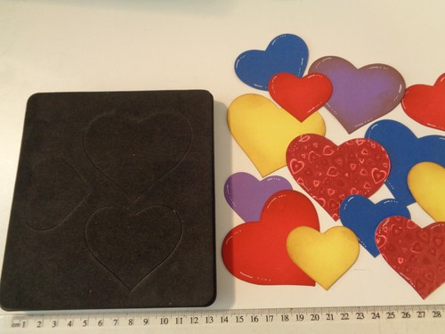 Sizzix bigz hearts fabric - hearts,